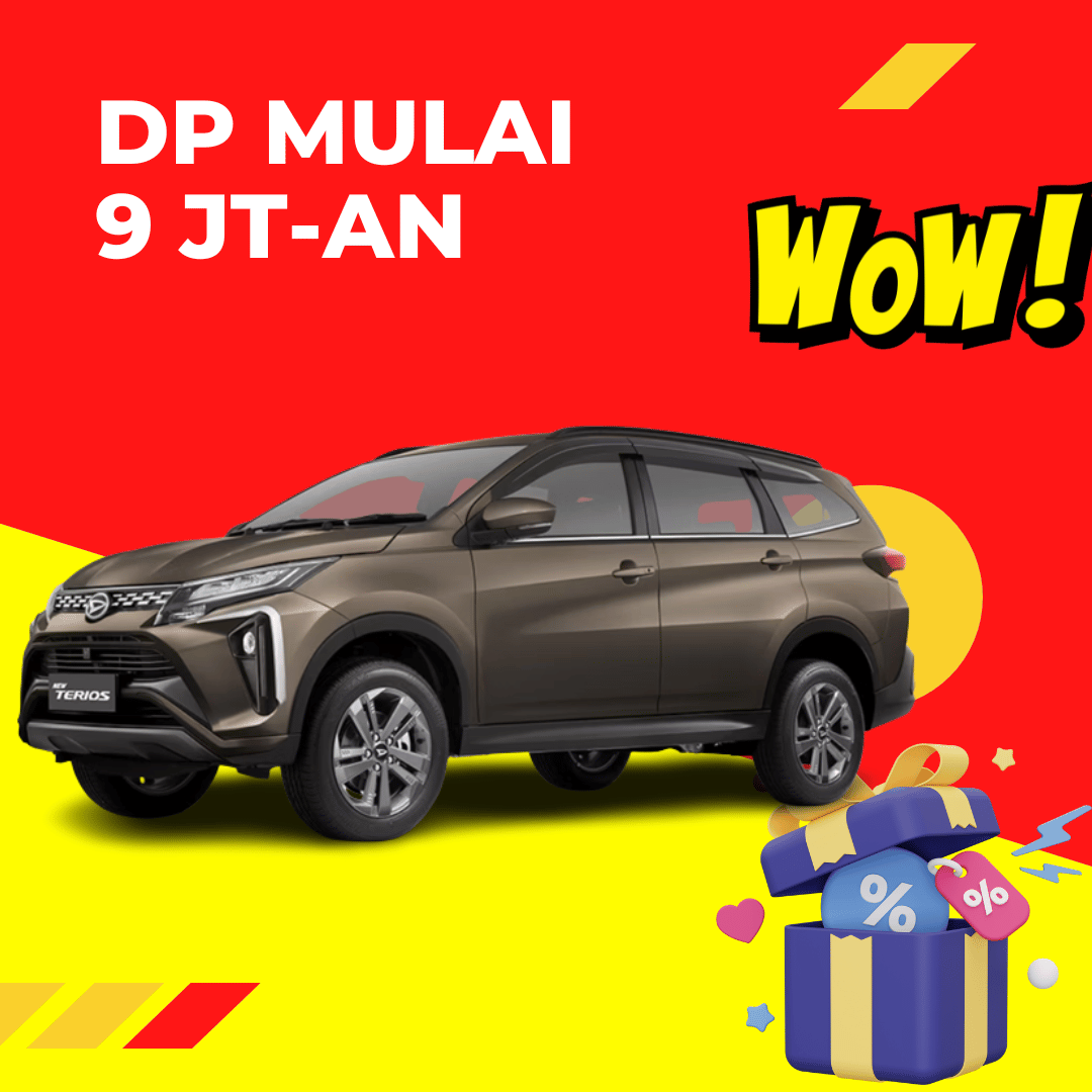 Dealer Daihatsu Samarinda - Harga Terios : DP 9 Jutaan